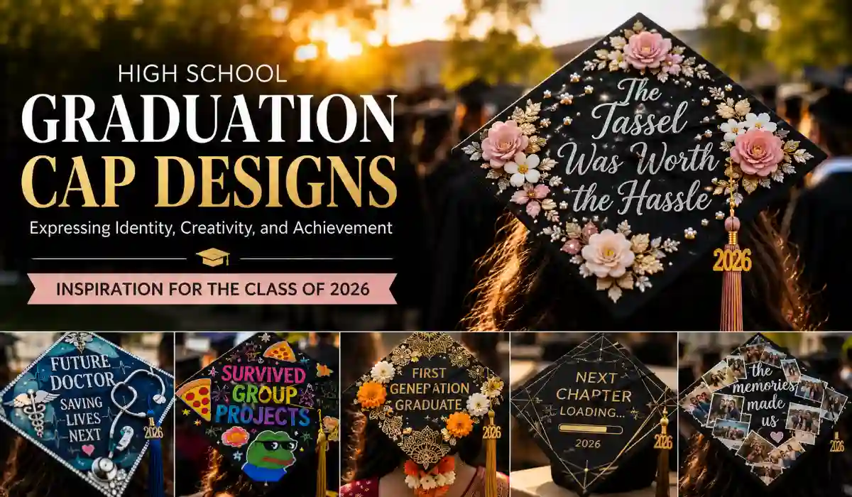 High School Graduation Cap Designs